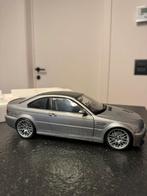 BMW M3 CSL ( E46 ) 1/18, Hobby en Vrije tijd, Modelauto's | 1:18, Ophalen of Verzenden, Zo goed als nieuw, Auto, Kyosho