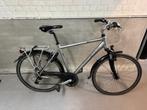 TREK T80 Herenfiets grijs in zeer goede staat (maat 56), Fietsen en Brommers, Versnellingen, Zo goed als nieuw, 53 tot 57 cm, Ophalen