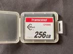 CFast Transcend 256 GB, TV, Hi-fi & Vidéo, Photo | Cartes mémoire, Comme neuf, Autres types, Transcend, Enlèvement ou Envoi
