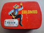 oude tabaksdoos  VANDER ELST  COLOMBO, Verzamelen, Merken en Reclamevoorwerpen, Ophalen of Verzenden, Gebruikt, Reclamebord