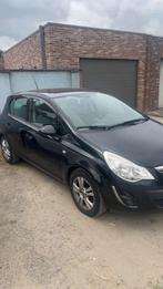 Opel corsa 2013 essence, Auto's, Zwart, Overige bekleding, Zwart, 5 deurs