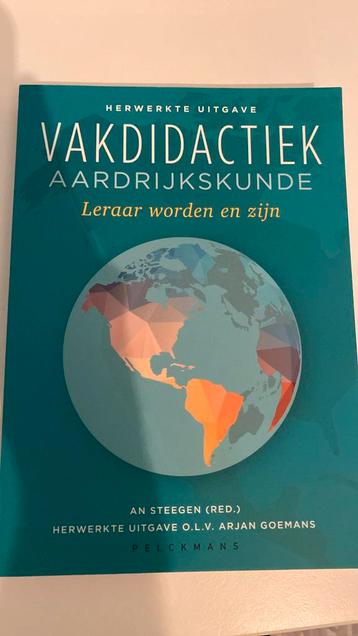 An Steegen - Vakdidactiek aardrijkskunde beschikbaar voor biedingen