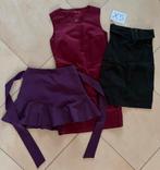 1Jurk, 1 Rok, 1 Rok/Short maat grote XS, Ophalen, Gedragen, Maat 34 (XS) of kleiner