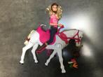 Barbie met stappend paard, Enfants & Bébés, Comme neuf, Enlèvement ou Envoi, Barbie