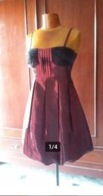 Jurk gothic stijl Black Level bordeaux nieuw, ANDERE, Ophalen of Verzenden, Nieuw