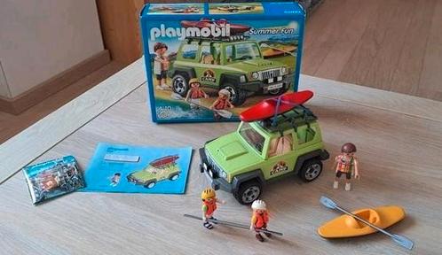 Playmobil 6889 familieterreinwagen met kajaks, Kinderen en Baby's, Speelgoed | Playmobil, Zo goed als nieuw, Complete set, Ophalen of Verzenden