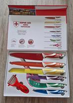 keukenmessen, Huis en Inrichting, Keuken | Bestek, Ophalen of Verzenden, Gebruikt, Overige materialen, Bestekset