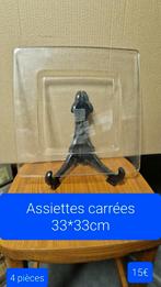 Assiettes de présentation, Ophalen, Nieuw, Glas, Bord(en)