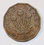 Groot-Brittannië, 3 pence 1946, Postzegels en Munten, Munten | Europa | Niet-Euromunten, Ophalen of Verzenden, Losse munt, Overige landen