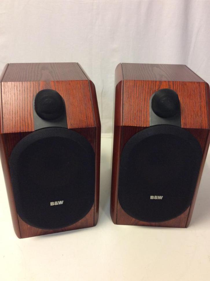 luidspreker B&W CDM1 rosenut, Audio, Tv en Foto, Luidsprekerboxen, Gebruikt, Front, Rear of Stereo speakers, 60 tot 120 watt, Bowers & Wilkins (B&W)