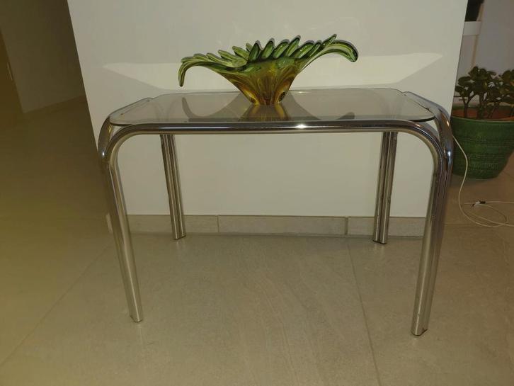 Table d'appoint pour plantes, design italien - annees 70/80, Collections, Rétro, Maison et Meubles, Enlèvement ou Envoi