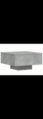 Salontafel in betonlook 100cm, Ophalen, Zo goed als nieuw