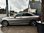 Mercedes C200d amg 70.000km  zonnedak, Auto's, Automaat, Zwart, Zwart, Leder