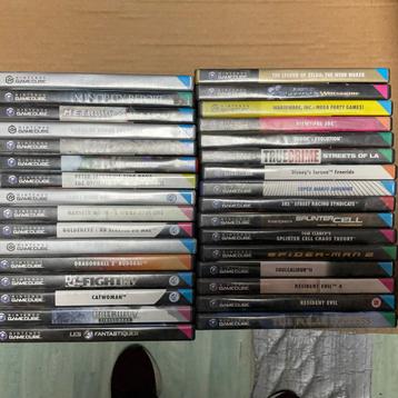 Lot de jeux Nintendo Gamecube beschikbaar voor biedingen