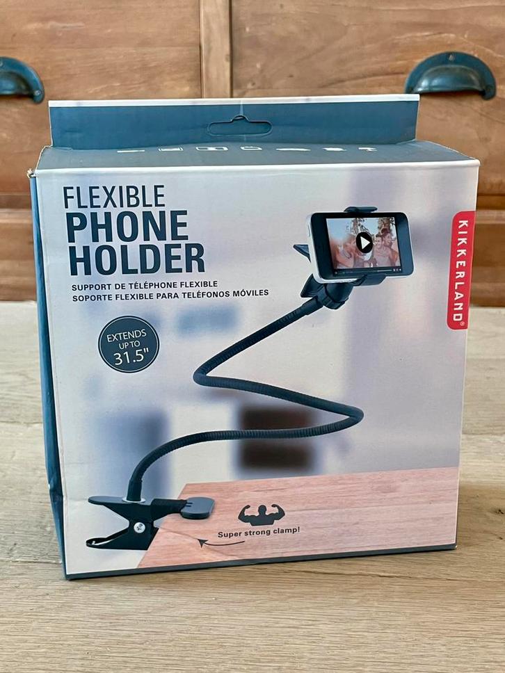 Kikkerland Flexibele smartphonehouder, Telecommunicatie, Mobiele telefoons | Toebehoren en Onderdelen, Nieuw, Ophalen of Verzenden