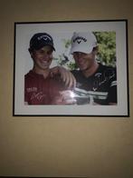 Foto van Thomas Pieters & Thomas Detry met handtekeningen.+, Sport en Fitness, Ophalen, Nieuw, Overige typen, Overige merken