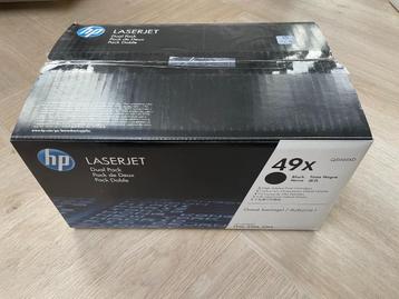2 nieuwe toners HP Q5949X (HP 49X) HP 1320-3390-3392 serie beschikbaar voor biedingen
