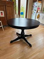 table noire rosentorp ikea, Maison & Meubles, 100 à 150 cm, Quatre personnes, Rond, 100 à 150 cm