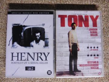 Henry Portrait of a Serial Killer 1+2 (2dvd) + Tony (2009) beschikbaar voor biedingen