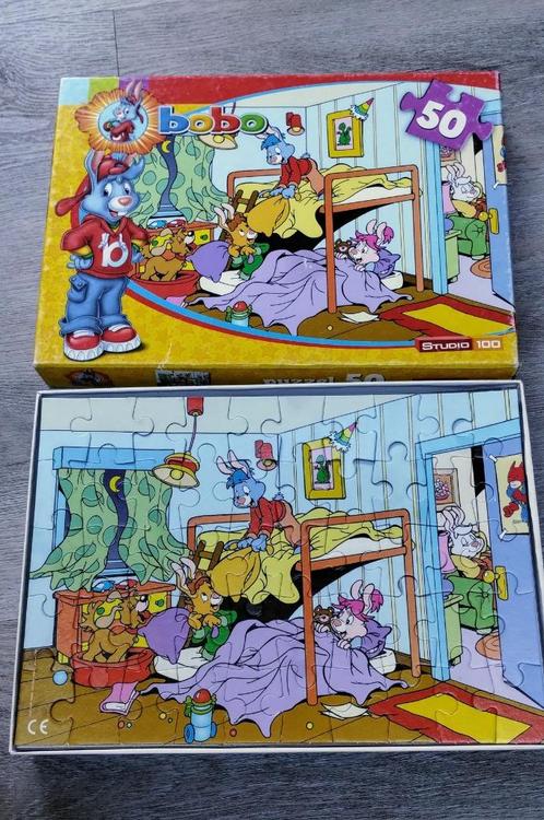 Bobo puzzel 50 stuks compleet, Kinderen en Baby's, Speelgoed | Kinderpuzzels, Gebruikt, 4 tot 6 jaar, 10 tot 50 stukjes, Ophalen of Verzenden