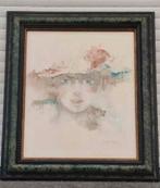 lithographie femme signe colette deyme, Antiquités & Art, Enlèvement ou Envoi