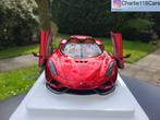 AUTOart 1/18 Koenigsegg Regera – Candy Red, Hobby en Vrije tijd, Modelauto's | 1:18, Ophalen of Verzenden, Nieuw, Autoart