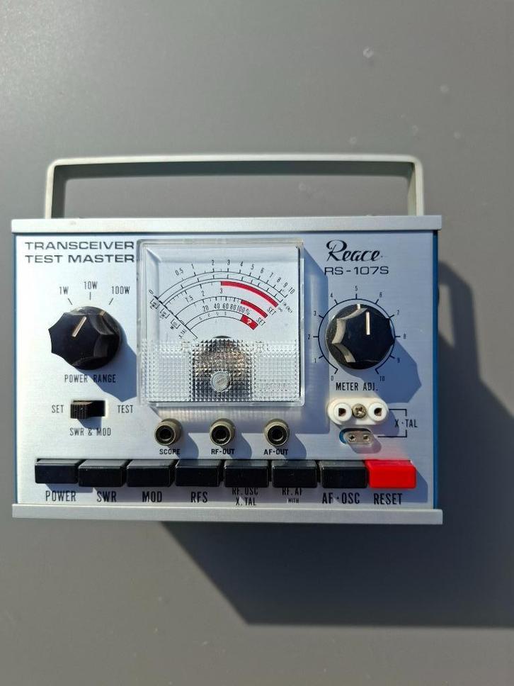 SWR meter voor CB 'Reace RS-107S', Telecommunicatie, Zenders en Ontvangers, Gebruikt, Ontvanger, Ophalen of Verzenden