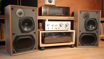 -SOLD- Kenwood KA-305 + Kef Cadenza, opgeknapte Hifi set