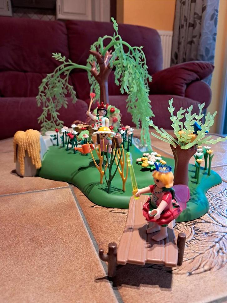 Playmobil Feeënset 4199 Sprookjeswereld sprookjestuin, Kinderen en Baby's, Speelgoed | Playmobil, Zo goed als nieuw, Complete set
