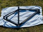 Nieuw MTB carbon 29” frame quick release + voorvork Rock Sho, Ophalen