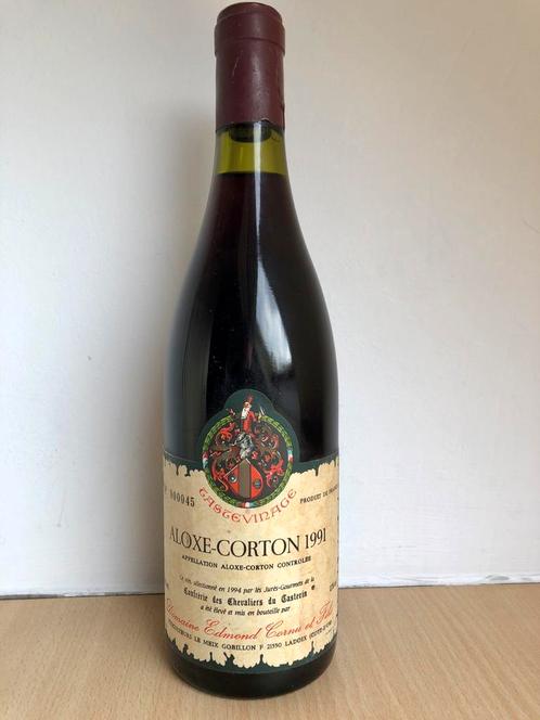 Bourgogne Aloxe-Corton 1991 Tastevinage (NL), Collections, Vins, Enlèvement ou Envoi