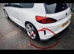 Volkswagen Scirocco R-Line R FL diffuser spats fins zwart, Ophalen of Verzenden