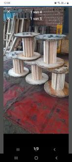 Houten haspels, Tuin en Terras, Ophalen, Zo goed als nieuw