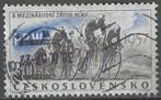 Tsjechoslowakije 1957 - Yvert 900 - 10de Vredeskoers (ST), Postzegels en Munten, Overige landen, Verzenden, Gestempeld
