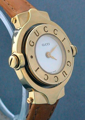 GUCCI Twirl Dames Horloge 18K Verguld, Omkeerbaar, Zeldzaam