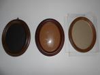 ovale kader in PVC 13 x 18 staande of hangend, Ophalen of Verzenden, Zo goed als nieuw