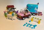 Lego Friends 3186 La remorque à chevaux d’Emma - Complet, Zo goed als nieuw