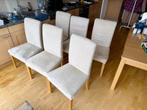 IKEA Henriksdal 6 eetkamerstoelen/6 eetkamerstoelen, Huis en Inrichting, Ophalen, Hout, Gebruikt, Scandinave