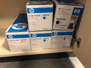 HP Cartridge Q3960A Q3961 Q3962A Q3963A beschikbaar voor biedingen
