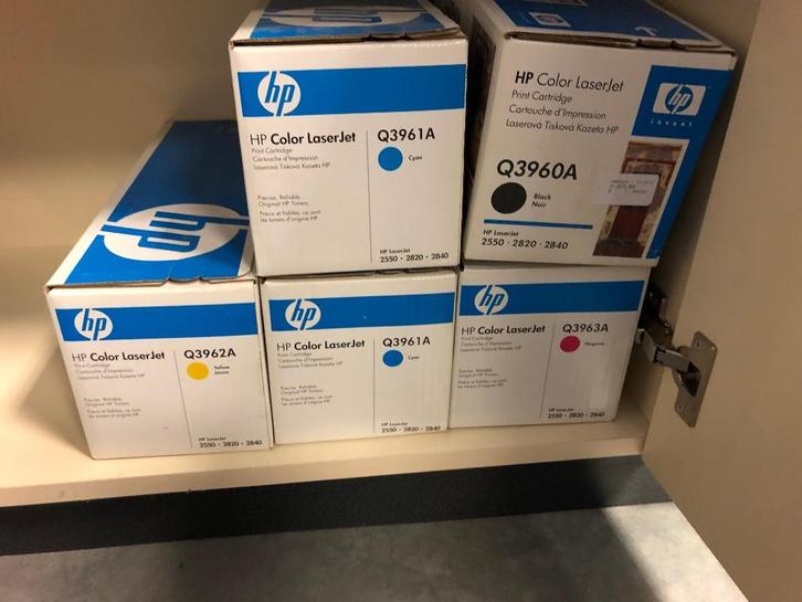 HP Cartridge Q3960A Q3961 Q3962A Q3963A, Computers en Software, Printerbenodigdheden, Nieuw, Cartridge, Ophalen of Verzenden