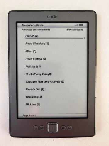Kindle 4ᵉ génération – liseuse Amazon en très bon état beschikbaar voor biedingen