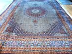 Prachtige tapijt Uit IRAN (Moud) 360 x 255 cm - Handgeknoopt, Huis en Inrichting, Ophalen, 200 cm of meer, Zo goed als nieuw, Crème