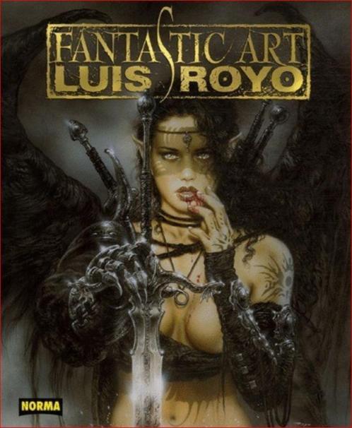 Fantastic Art (door Luis Royo)  In originele schuifdoos!, Boeken, Stripverhalen, Nieuw, Eén stripboek, Ophalen of Verzenden