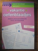 Vakantie oefenblaadjes Naar het 5de leerjaar, Ophalen of Verzenden, Zo goed als nieuw, Rekenen