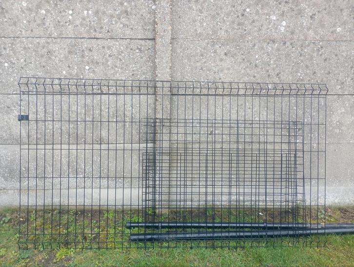 Draadpaneel met palen, Jardin & Terrasse, Clôtures de jardin, Enlèvement