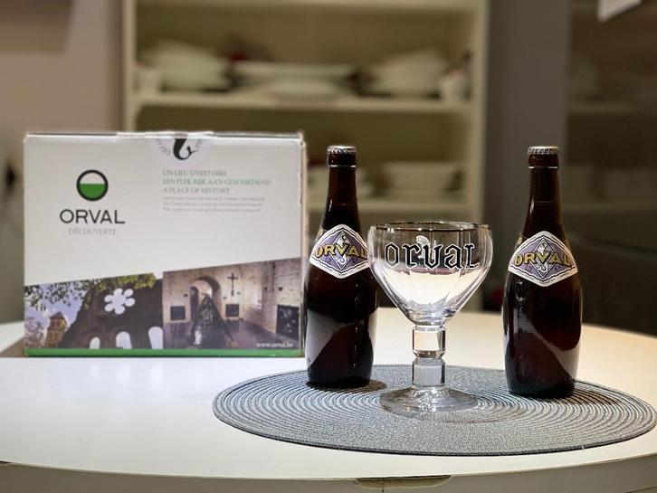 Caisse 10 Bouteilles Orval 2018 - 2023, Collections, Marques de bière, Comme neuf, Bouteille(s), Autres marques, Enlèvement