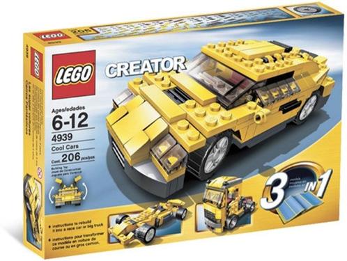 LEGO Creator Traffic 4939 Cool Cars 3keer MET DOOS !!!, Enfants & Bébés, Jouets | Duplo & Lego, Comme neuf, Lego, Ensemble complet