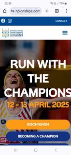 Inschrijving EK Marathon 2025 Brussel-Leuven, Tickets en Kaartjes, Evenementen en Festivals