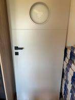 TK: tubespaan binnendeur, patrijspoort douche, zwart beslag, Ophalen, Gebruikt, 80 tot 100 cm, Binnendeur