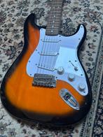 Squier stratocaster sunburst, Enlèvement ou Envoi, Comme neuf, Solid body, Fender